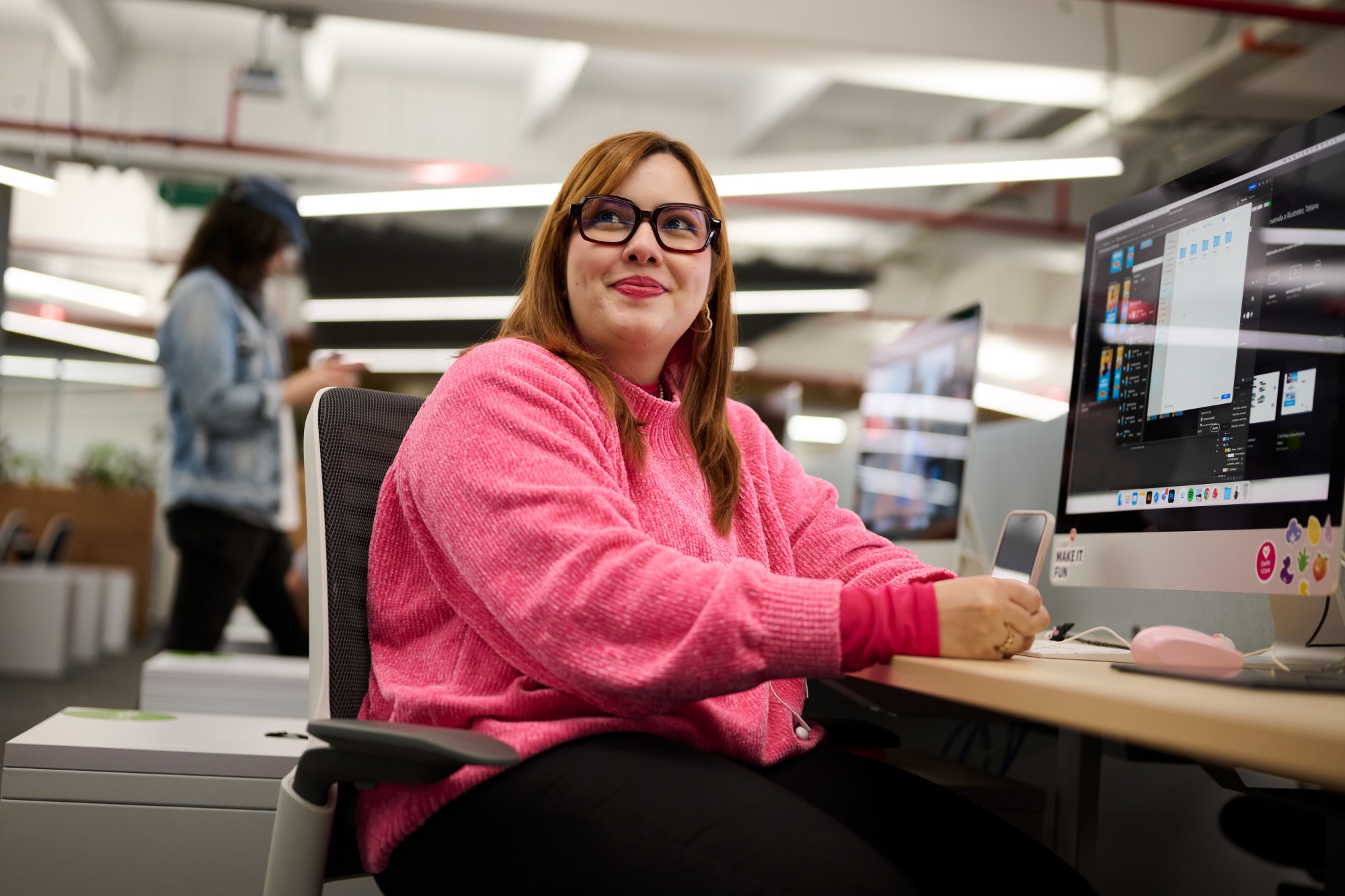 Woman Design Office Work