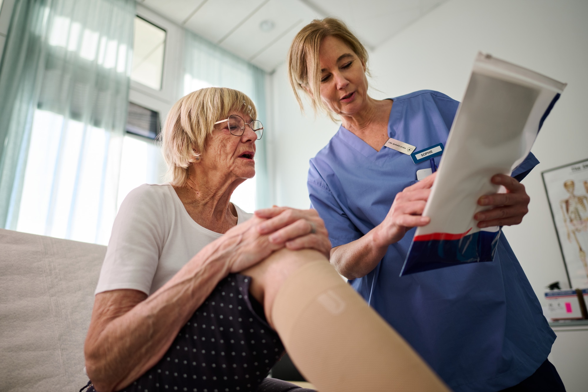 Two Women Medic Appointment