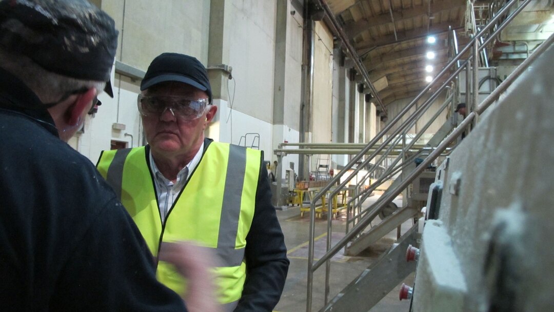 Man In Factory Glasses