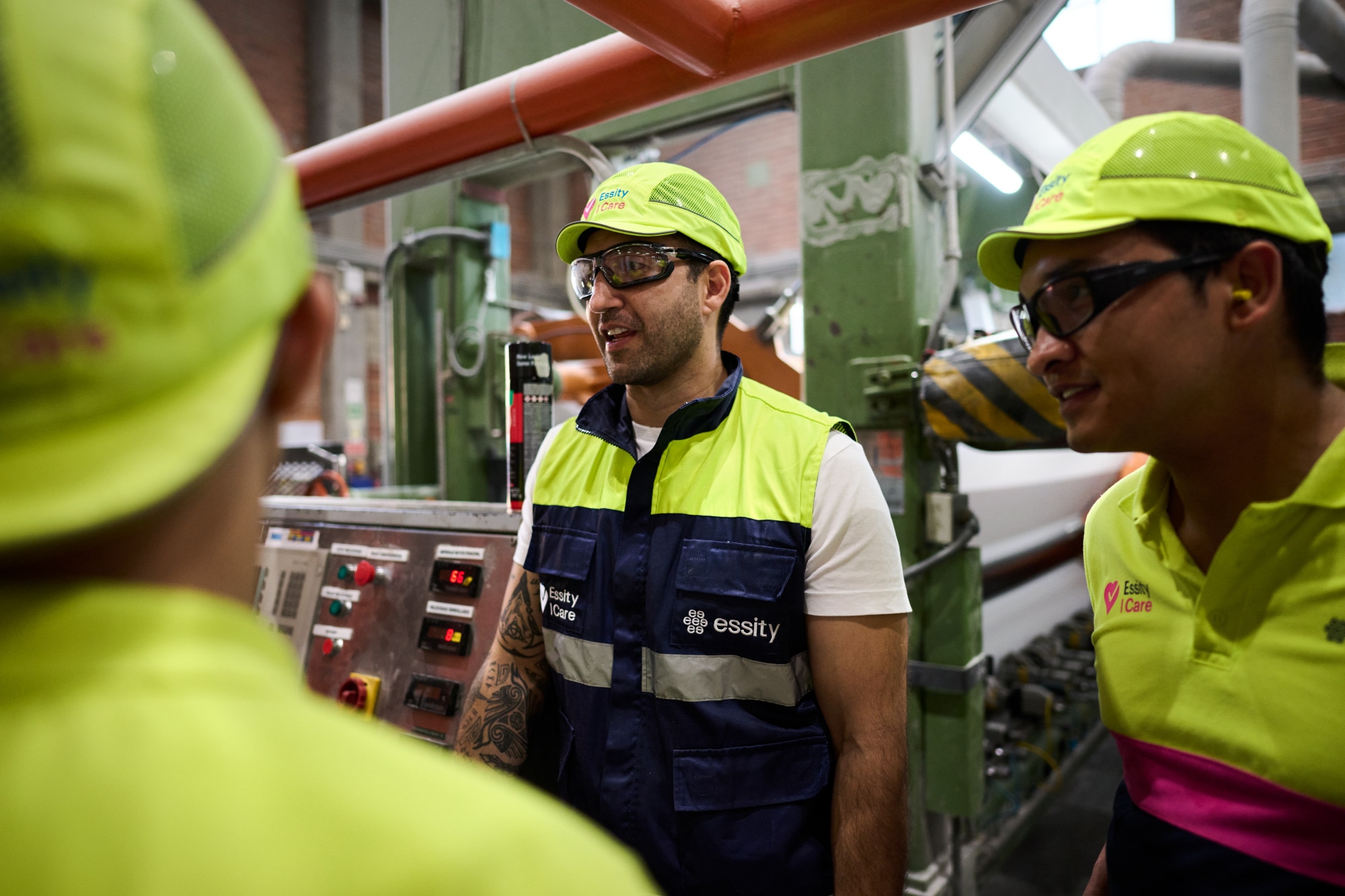 Man Production Facility Work