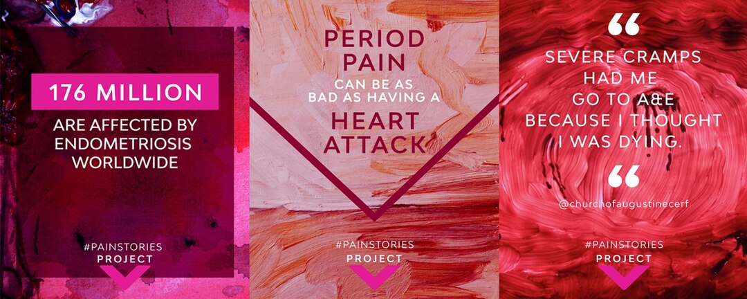 Posters for the digital pain museum.