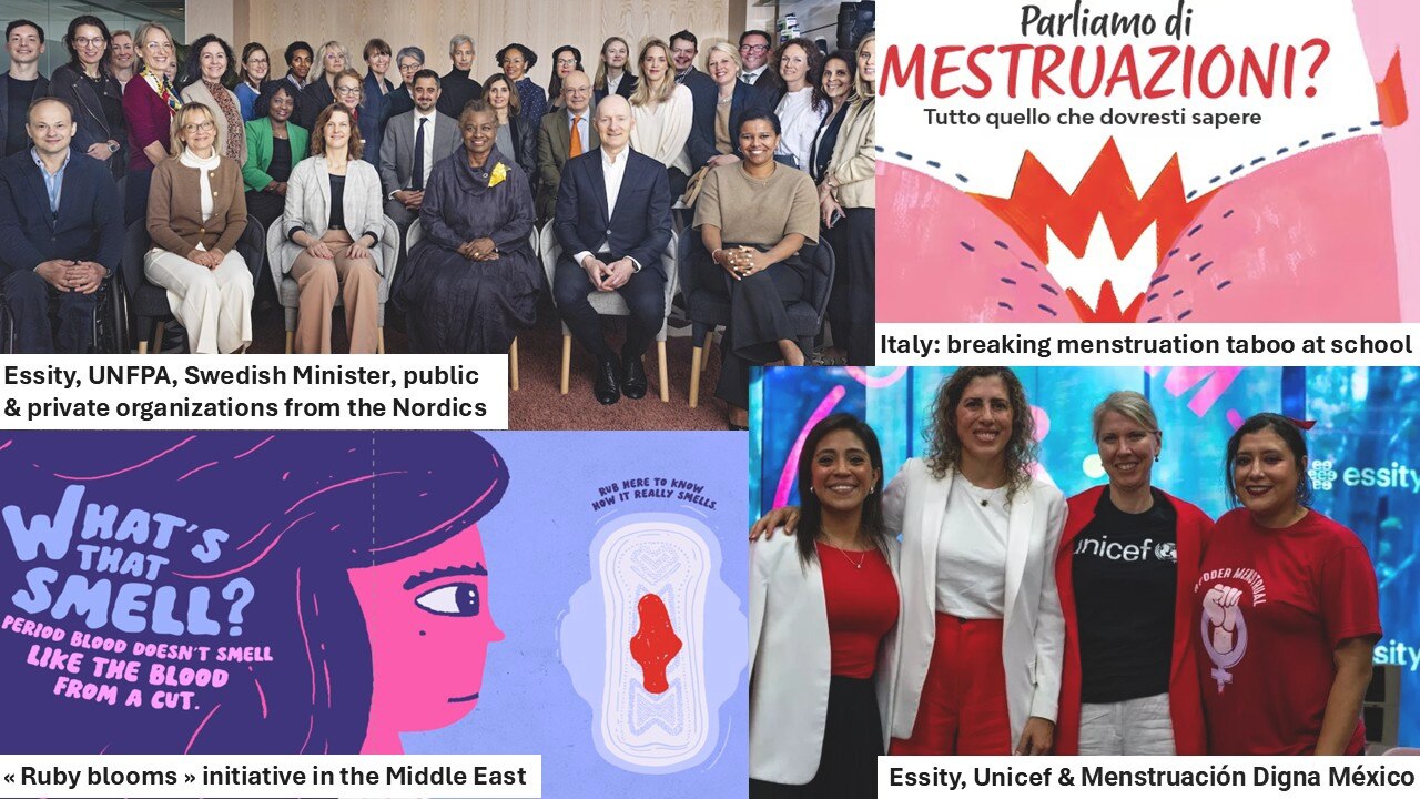 Essity Around The World May Menstrual Health