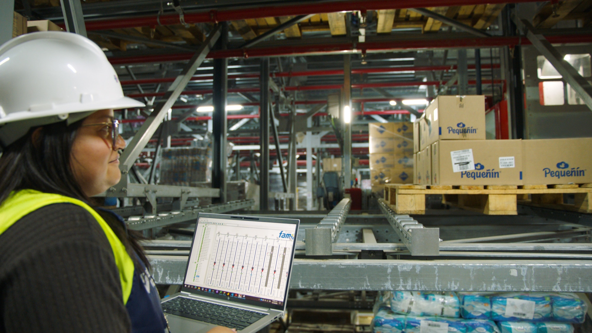 Woman Quality Control Factory