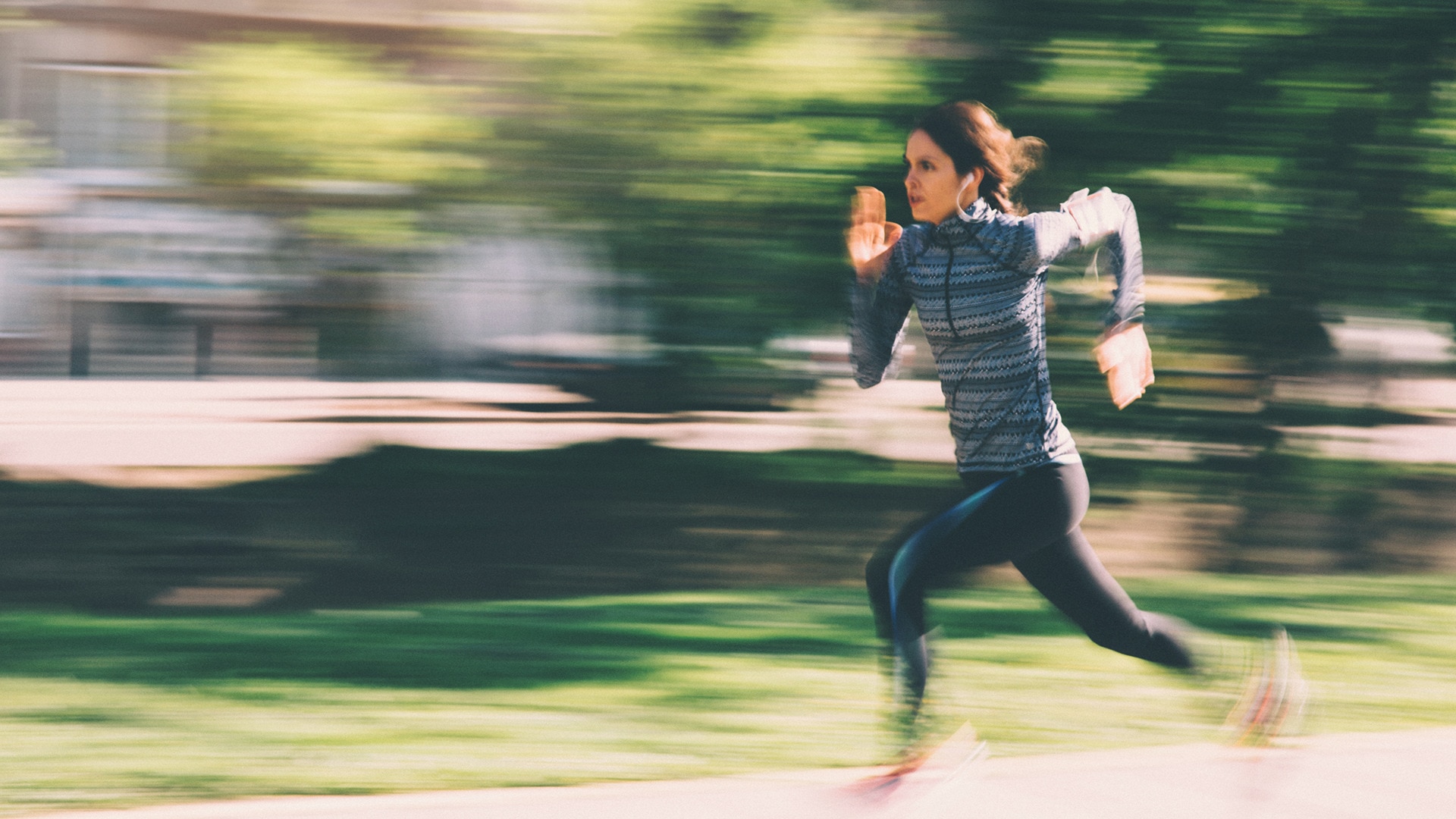 Woman Running