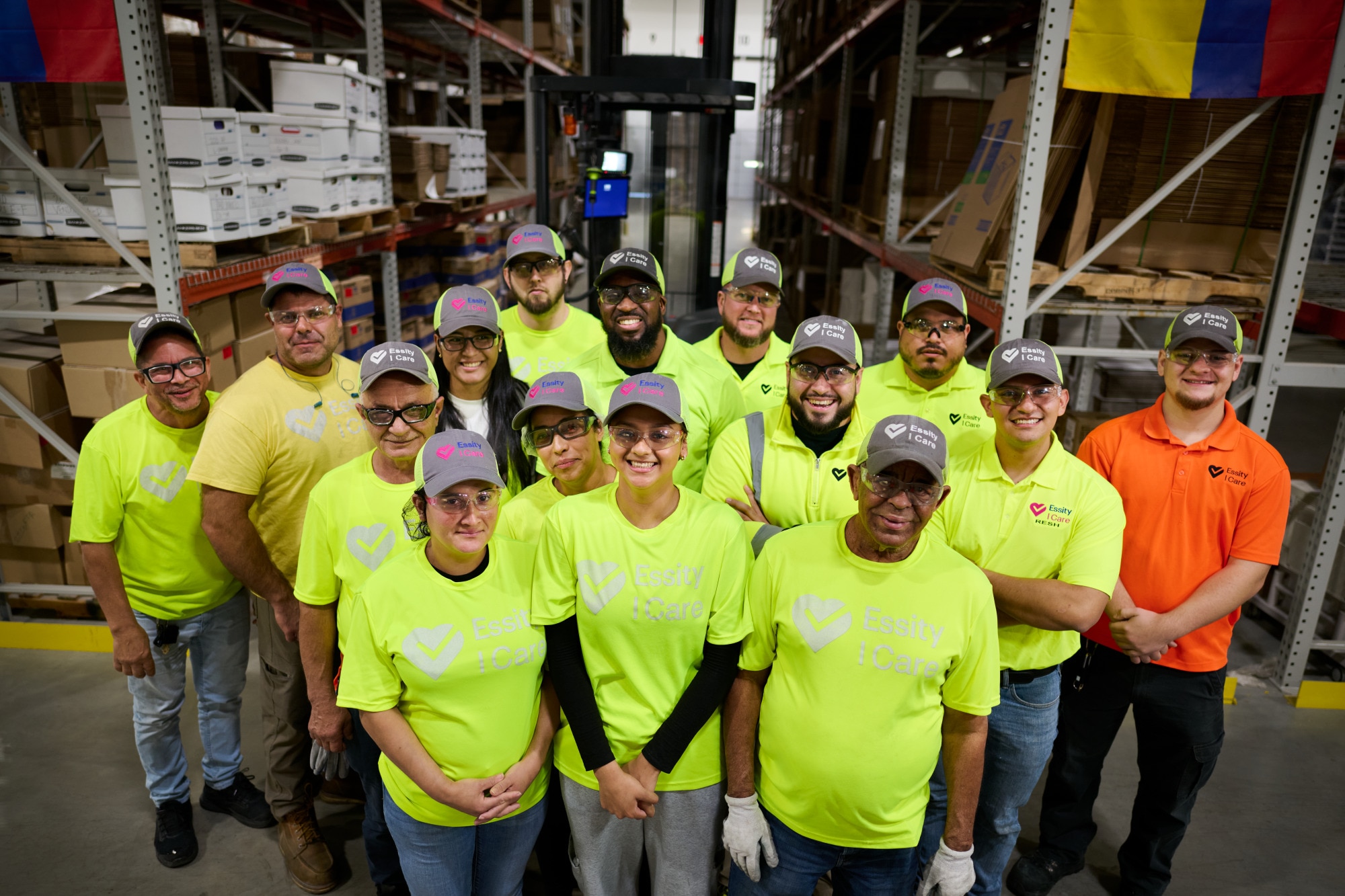 Group Picture Facility Workers