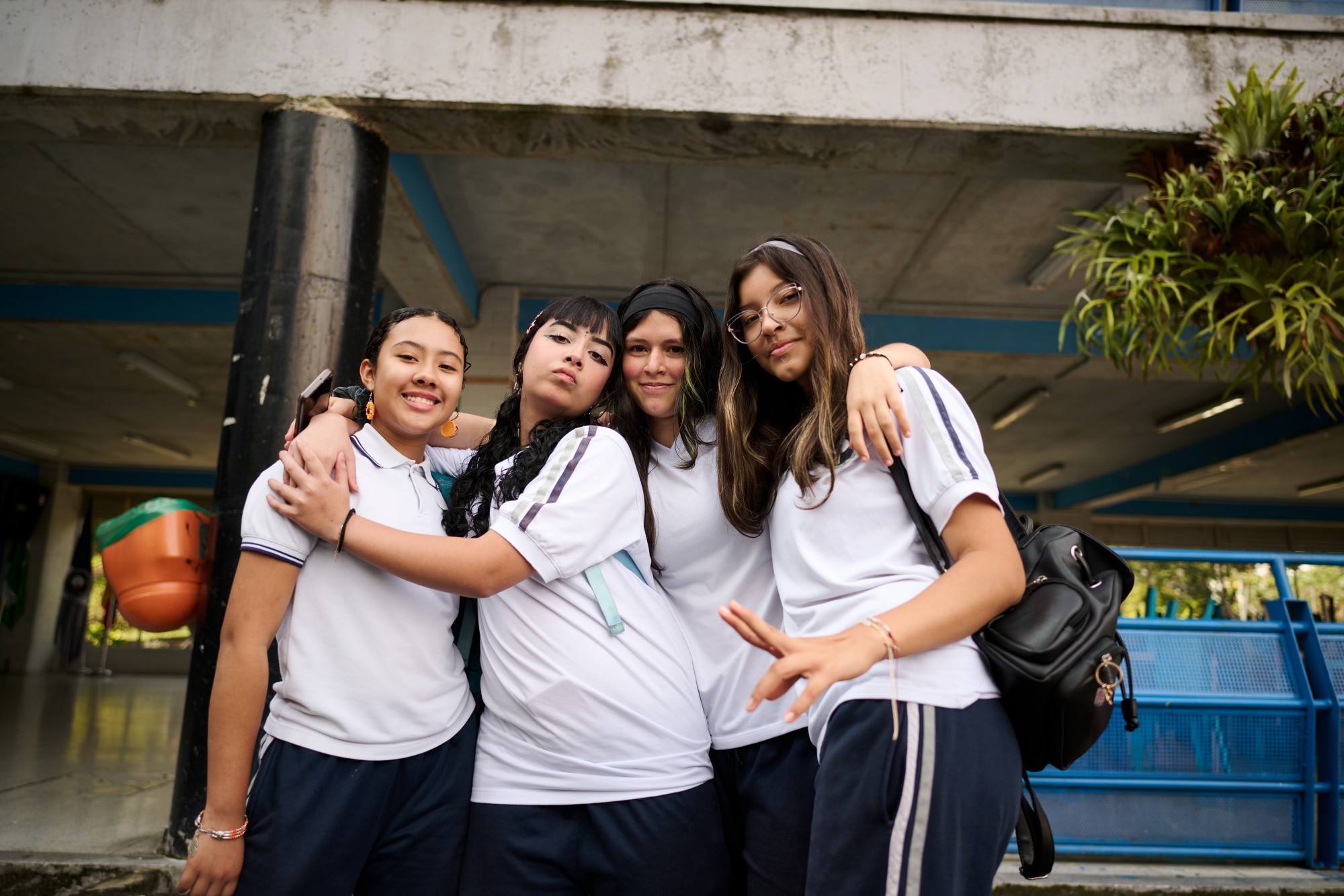 Girls Teens Group Photo